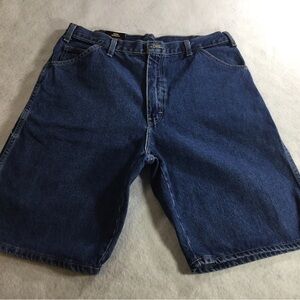 Dickies Men's Indigo Blue Denim Work Shorts SZ 36 NWT